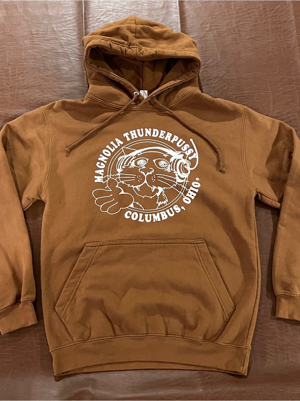 Magnolia Thunderpussy Records Columbus Ohio Hoodie Sweatshirt - Size Small